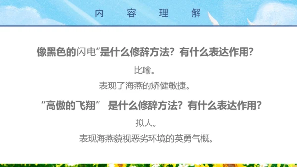 人教版八年级语文海燕PPT课件