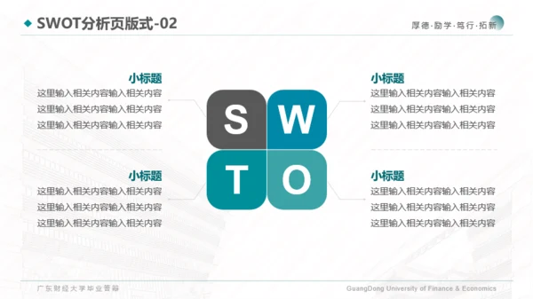 广东财经大学-陈伟佳-答辩通用PPT模板