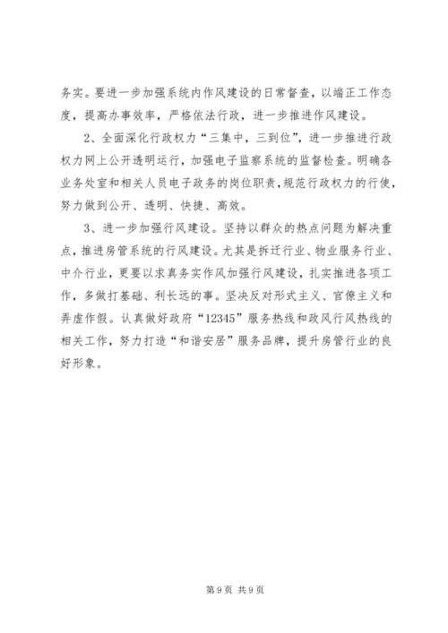 房管局党风廉政建设工作要点.docx