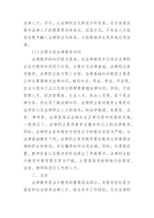 有关于电大法律毕业论文参考.docx