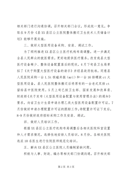 公立医院整体搬迁工作意见.docx