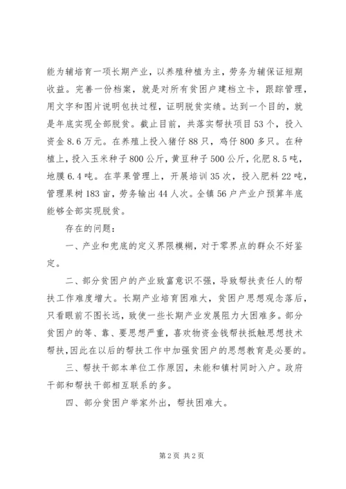 关于XX市乡镇精准扶贫落实情况.docx