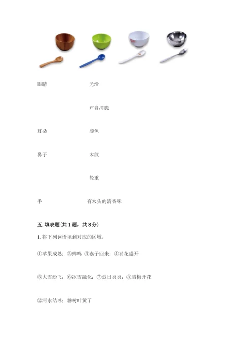 教科版二年级上册科学期末测试卷精品（名师系列）.docx