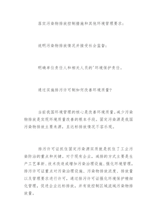 排污许可证相关知识介绍.docx