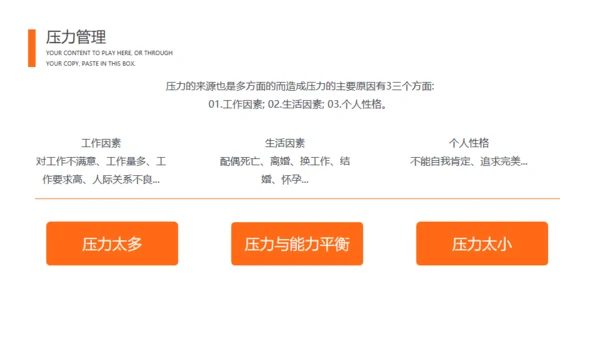 自我管理商务风通用PPT模板