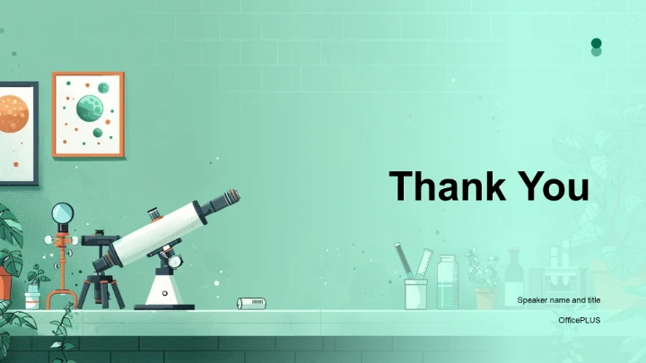 理学研究与应用PPT模板