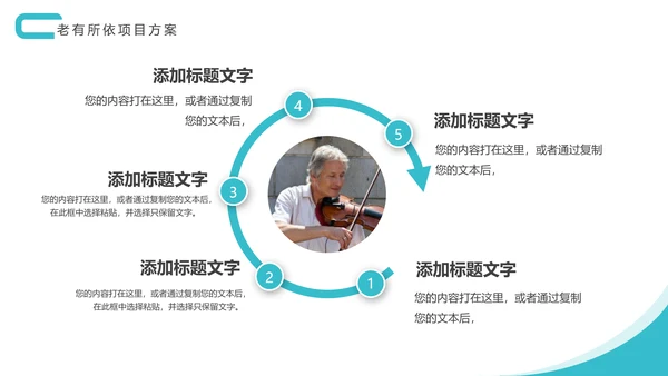 社区智慧养老PPT模板