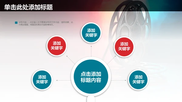 电影传媒广告公司宣传通用PPT模板