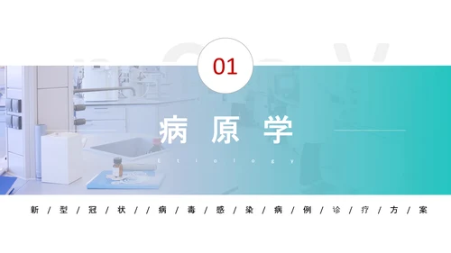新型冠状病毒感染病例诊疗方案PPT模板