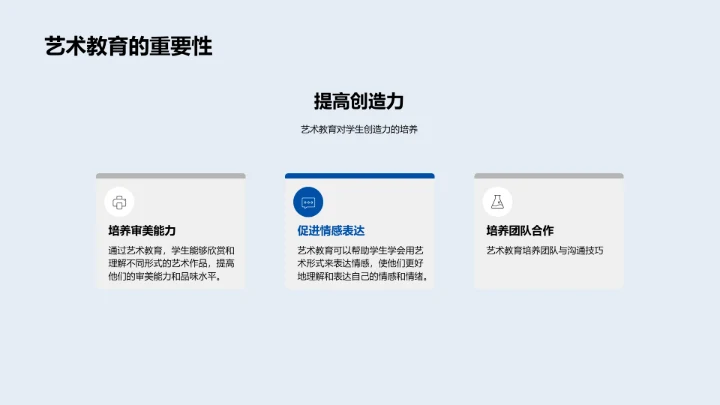 艺术在生活中PPT模板