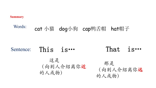 外研版（一起）一上Module 5  Unit 2 This is a yellow cat 同步备
