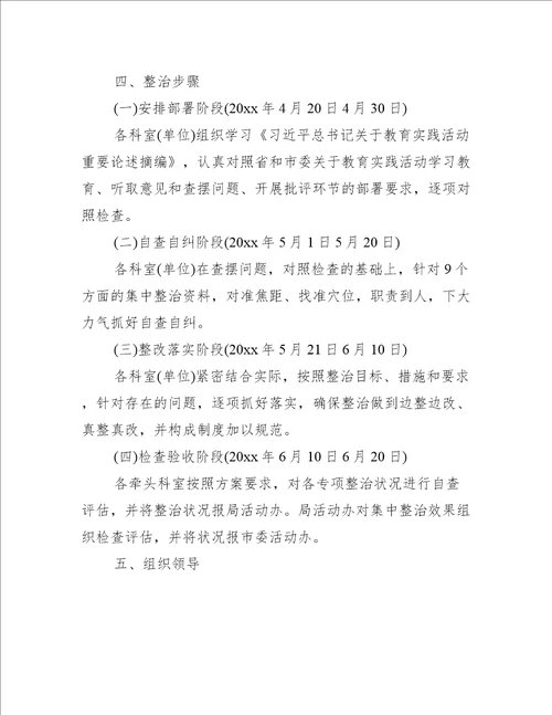 查摆问题整改措施16篇完整版