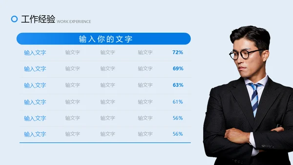 职业经理人自我介绍个人简历通用PPT模板