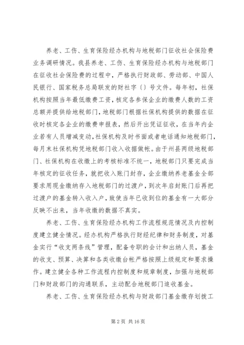 县社会保障监督检查工作汇报材料.docx