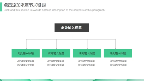 淡绿色Business商业计划书通用PPT模板