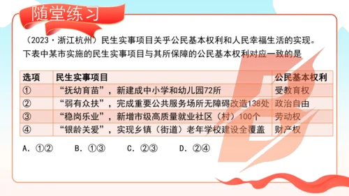 3.1 公民基本权利 (下：社会经济、文化教育) 课件