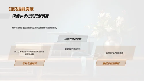 研究热情与学术贡献