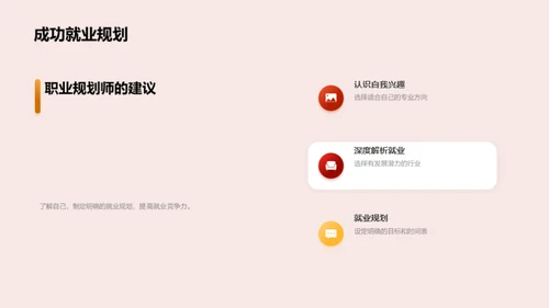 就业路规划