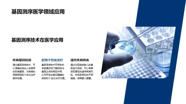 商务风生物医疗教学课件PPT模板