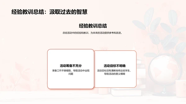 班级活动学习汇报PPT模板