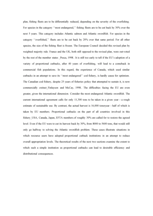外文翻译---公共池塘资源-中-按比例缩减-的效力与局限性.docx