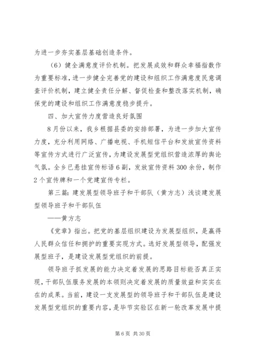 建发展型党组织黄中健.docx