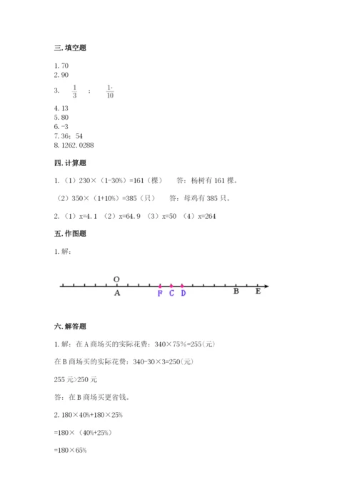 郑州市小升初数学测试卷必考题.docx