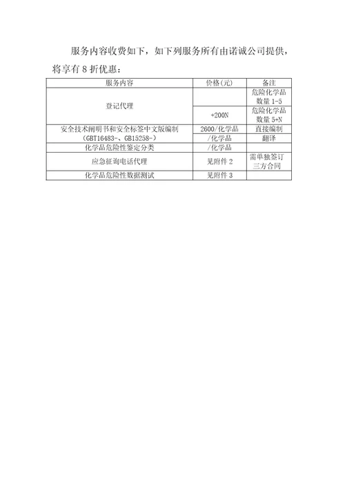 危险化学品登记代理工作专题方案