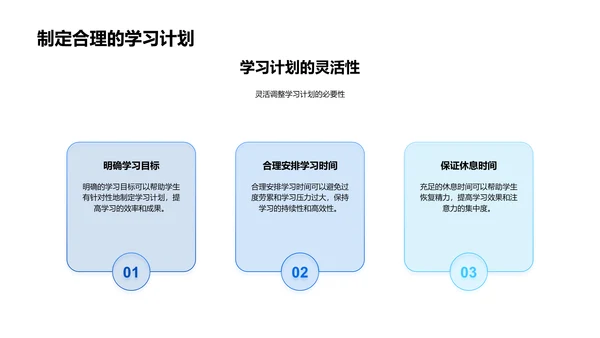 高三压力应对报告PPT模板