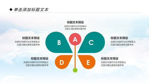 清新儿童牙齿牙科口腔保健预防与保护PPT模板