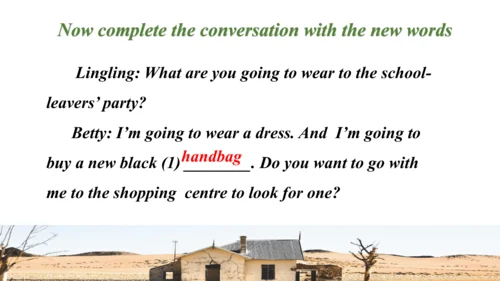 Module 8 My  future  life Unit 3 Language in use  