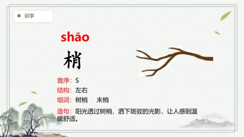 【2024秋季学期教材】语文三上20. 美丽的小兴安岭    生字识记课件