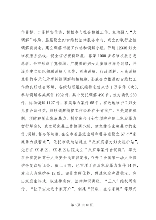 妇联组织参与社会管理创新调研报告 (2).docx