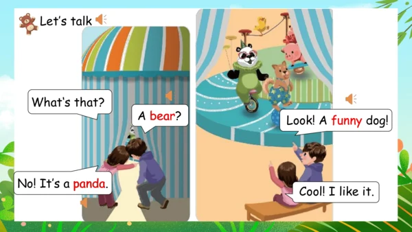 Unit 4 We love animals B Let’s talk & Let’s play  