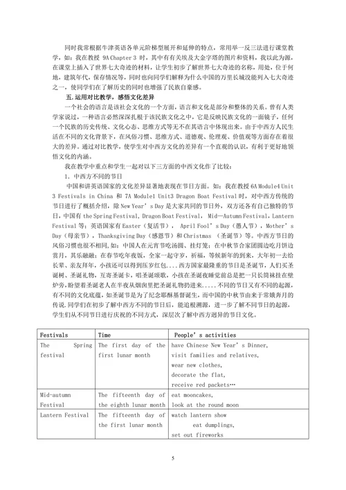 让英语课堂绽放璀璨的文化光芒