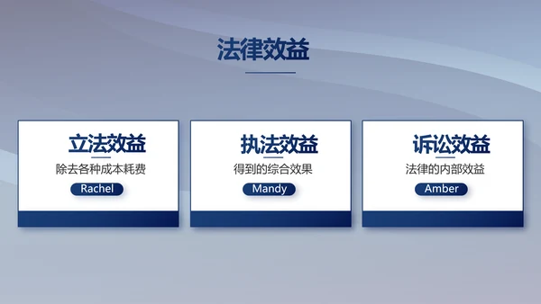蓝色大气法律律法宣传讲座PPT