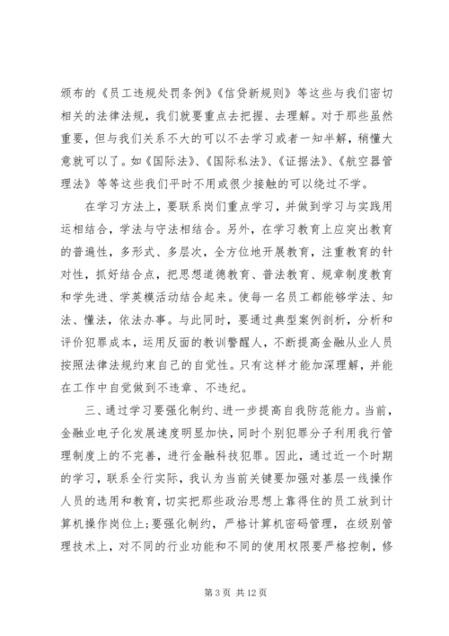 学习《员工违反规章制度处理办法》心得.docx