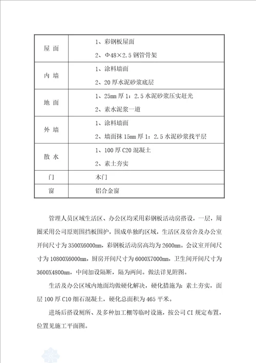 杭州住宅专项项目临建综合施工专题方案