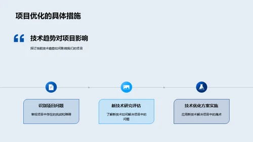 科技进步与项目优化