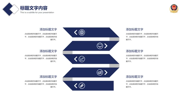 公安警察案件汇报动态PPT