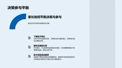 升学专业选择报告PPT模板