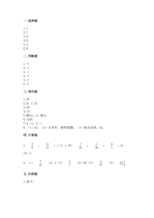 人教版六年级上册数学期末测试卷（中心小学）.docx