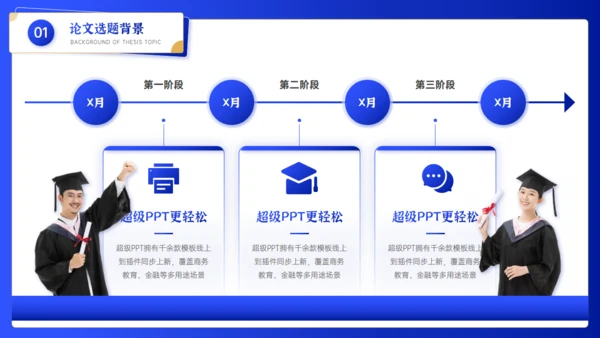 大学论文毕业答辩博士学位通用PPT模板