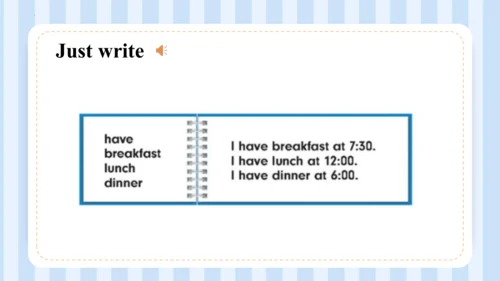 Unit 1 I go to school at 8:00. Lesson 1 - Lesson 2