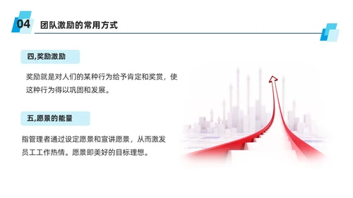 蓝色商务风团队激励措施培训PPT