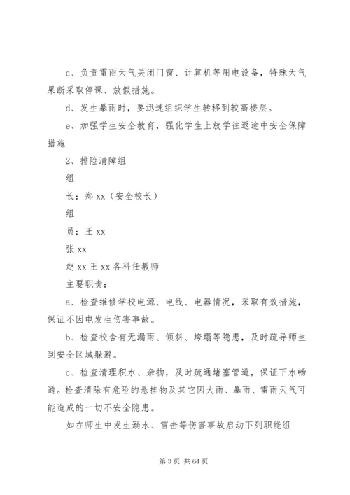 防汛应急预案范文4篇.docx