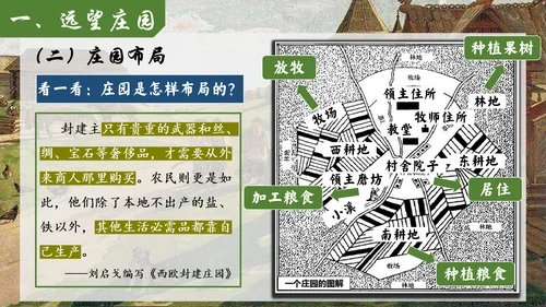第8课 西欧庄园 课件（共18张PPT）