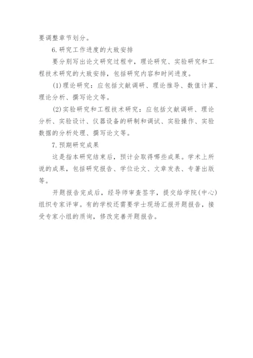 论文的开题报告怎么写精编.docx