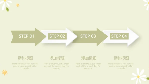 绿色小清新孕期心理保健动态PPT