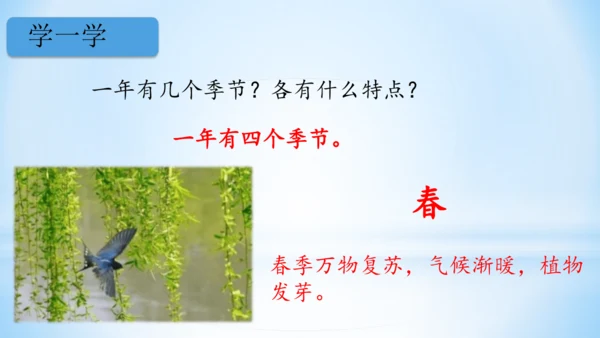 1 春夏秋冬   (教学课件)